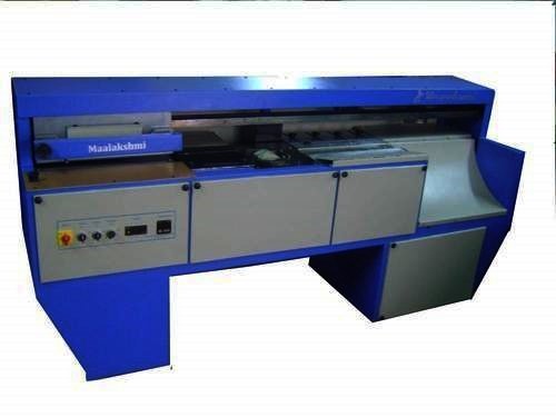 Blue-frame binding machine with control panel