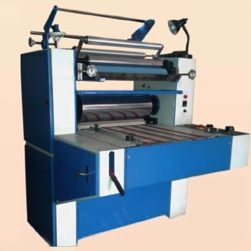 Blue and white thermal lamination machine