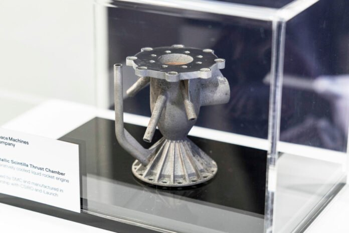 Space Machines Company produces “Australia’s first” bimetal 3D printed rocket thruster