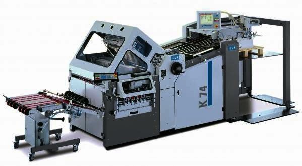 K74 folding machine with pile feeder